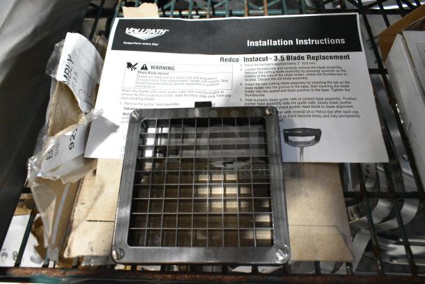 3 BRAND NEW SCRATCH AND DENT! Items Including Redco Blade, ROBOT COUPE GRILLE & DICING GRID 28167, Carnival King 382PCCMOHEAD Floss Heating Head for CCM21CT. 3 Times Your Bid! - Image 4 of 7