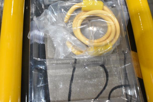 2 BRAND NEW SCRATCH AND DENT! 600GKM3448 Regency 48" Mobile Gas Connector Hose Kit with 2 Elbows, Full Port Valve, Restraining Device, and Quick Disconnect - 3/4". 2 Times Your Bid! - Image 4 of 6