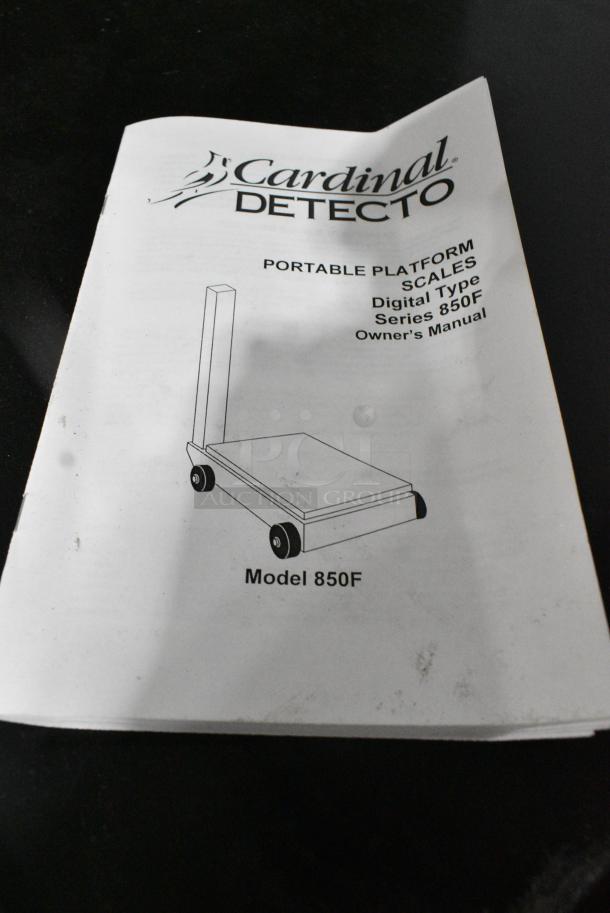 BRAND NEW SCRATCH AND DENT! Cardinal Detecto 850F Scale - Image 5 of 5