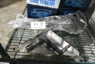 3 BRAND NEW SCRATCH AND DENT! Items Including Shelf Bracket. 3 Times Your Bid!