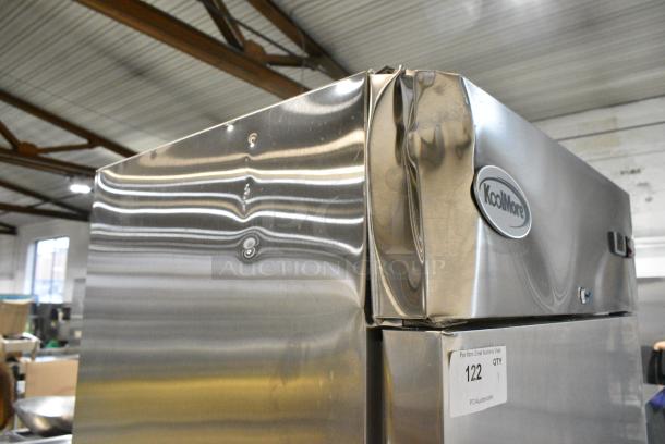 BRAND NEW SCRATCH AND DENT! 2022 KoolMore RIR-1D-SS-19C 15.5 Cu. Ft. 1 Solid Door Stainless Steel Reach In Refrigerator. 115 Volts, 1 Phase. Tested and Powers On But Does Not Get Cold - Image 3 of 6