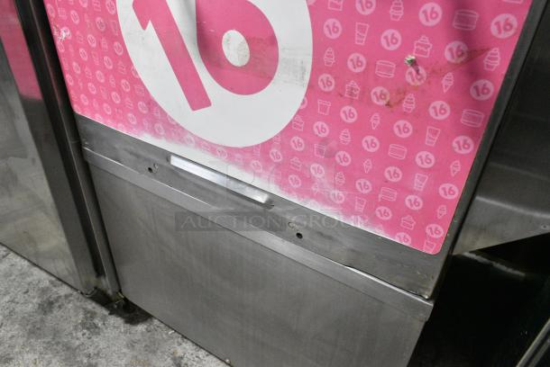 Taylor C723-33 Stainless Steel Commercial Floor Style Air Cooled 2 Flavor w/ Twist Soft Serve Ice Cream Machine. 208-230 Volts, 3 Phase. - Image 4 of 8