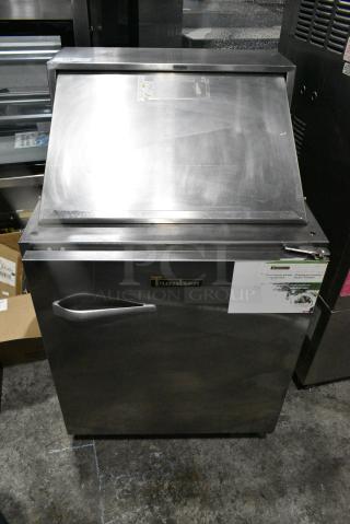 2017 Traulsen UPT279-R Stainless Steel Commercial Sandwich Salad Prep Table Bain Marie Mega Top. 115 Volts, 1 Phase. Tested and Working!