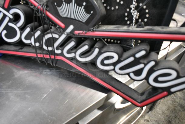 3 Various Items Including Budweiser Light Up Sign, Coffee Open Sign, ATM Light Up Sign. 3 Times Your Bid! - Image 4 of 5