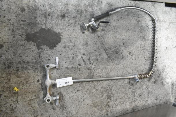 Metal Spray Nozzle Attachment w/ Handles. - Image 1 of 2