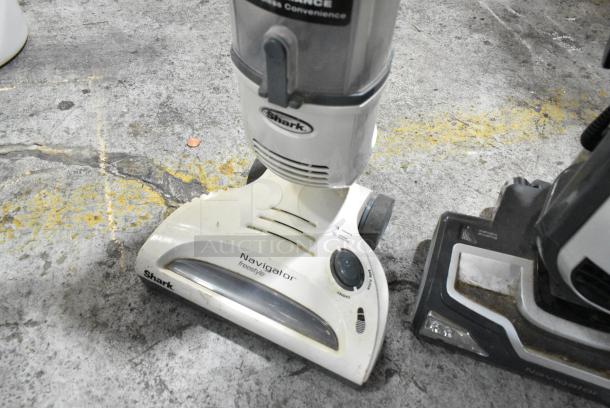 2 Various Shark Vacuum Cleaners. 2 Times Your Bid! Gray is Tested and Working but White Vacuum Needs Battery Charge - Image 2 of 4