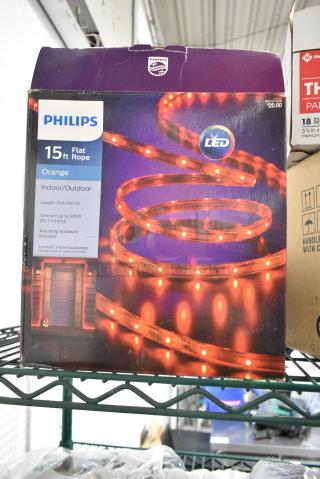 3 Various Items Including Philips Orange Light. 3 Times Your Bid!