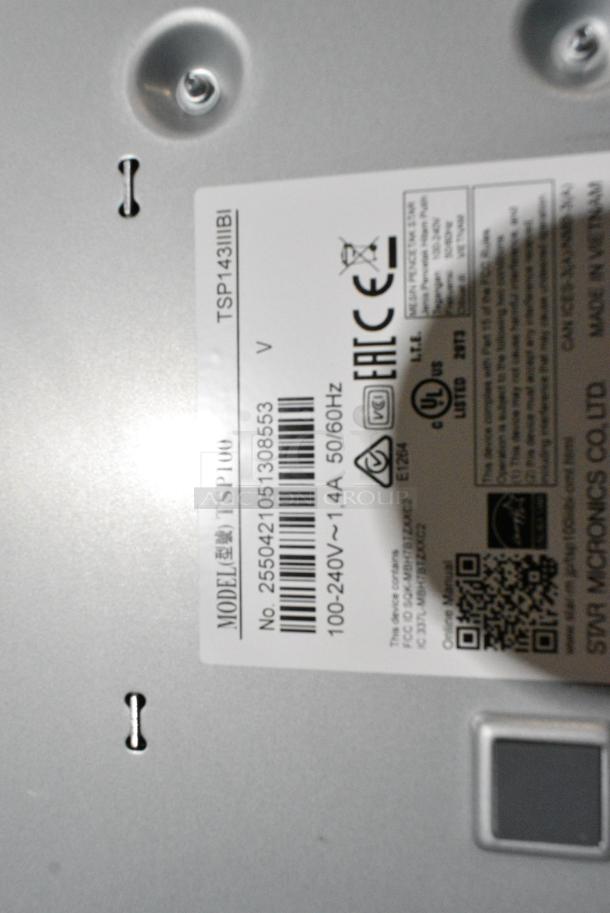 2 Various Items Including Star TSP100 Receipt Printer and Receipt Printer Rolls. 2 Times Your Bid! - Image 3 of 3