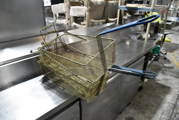 3 Various Metal Fry Baskets. 3 Times Your Bid! - Image 1 of 2
