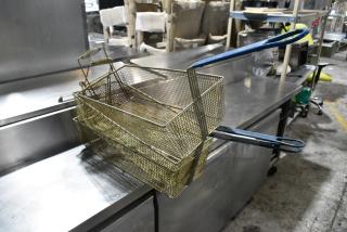 3 Various Metal Fry Baskets. 3 Times Your Bid!