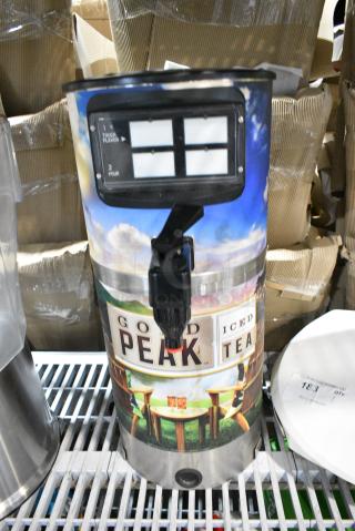 Automatic Bar Controls WB-RT-4-N Metal Commercial Tea Tower Dispenser. 120 Volts, 1 Phase.