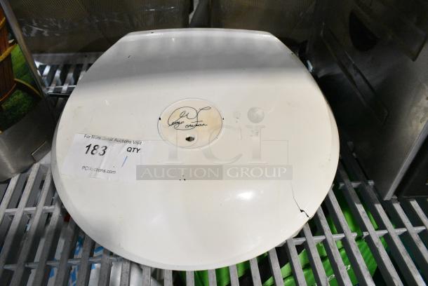 George Foreman White Metal Countertop Panini Press. - Image 1 of 2