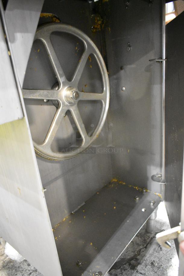 Biro Stainless Steel Commercial Floor Style Meat Saw. 208-240 Volts, 3 Phase. - Image 4 of 6