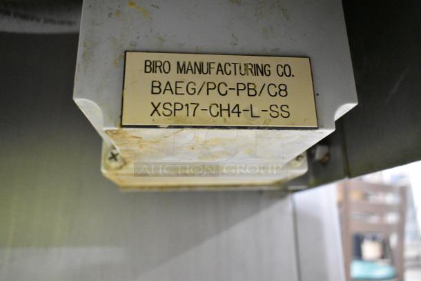 Biro Stainless Steel Commercial Floor Style Meat Saw. 208-240 Volts, 3 Phase. - Image 6 of 6