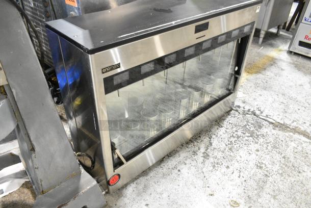 Enomatic 1876EC3ICNNN Stainless Steel Commercial Countertop 8 Slot Wine Serving System Merchandiser. 115 Volts, 1 Phase. Tested and Working! - Image 2 of 5