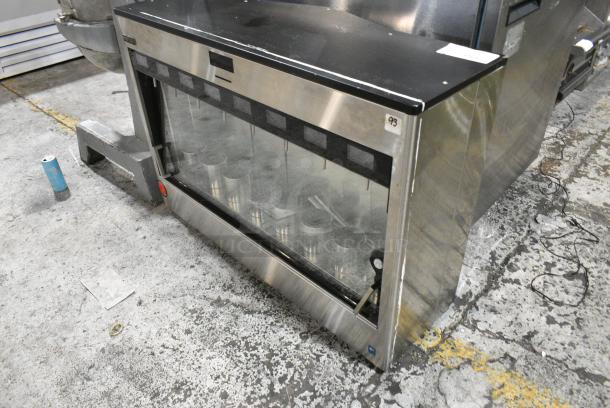 Enomatic 1876EC3ICNNN Stainless Steel Commercial Countertop 8 Slot Wine Serving System Merchandiser. 115 Volts, 1 Phase. Tested and Working! - Image 3 of 5