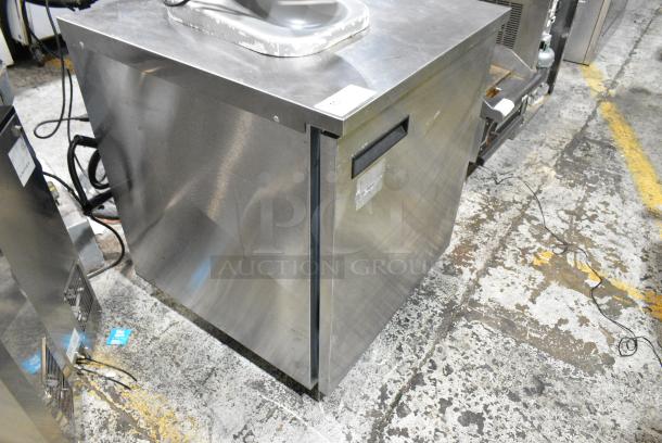 Delfield 406 Stainless Steel Commercial Single Door Undercounter Cooler. 115 Volts, 1 Phase. Tested and Working! - Image 2 of 5