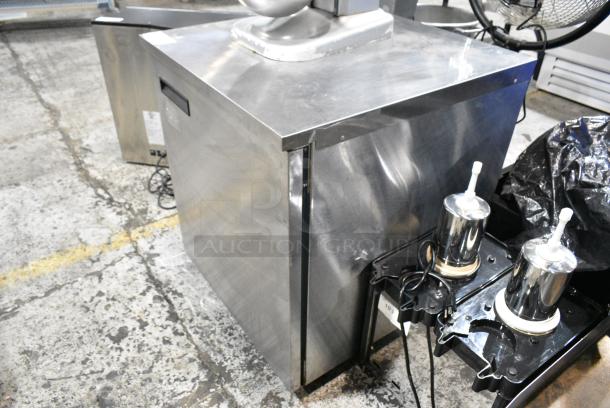 Delfield 406 Stainless Steel Commercial Single Door Undercounter Cooler. 115 Volts, 1 Phase. Tested and Working! - Image 3 of 5