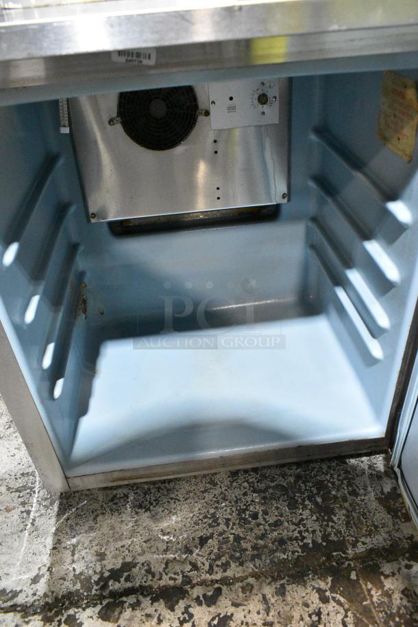 Delfield 406 Stainless Steel Commercial Single Door Undercounter Cooler. 115 Volts, 1 Phase. Tested and Working! - Image 4 of 5