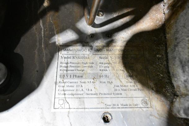Manitowoc RNS030SA Metal Commercial Ice Head. 115 Volts, 1 Phase. - Image 4 of 5