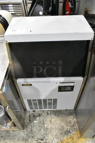 2023 Vevor P70-408.V1s Stainless Steel Commercial Self Contained Ice Machine. 110 Volts, 1 Phase. - Item #1156015