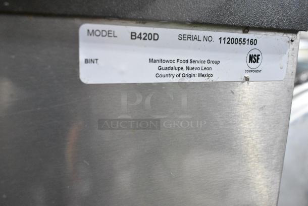 Manitowoc B420D Stainless Steel Commercial Ice Bin. - Image 5 of 5