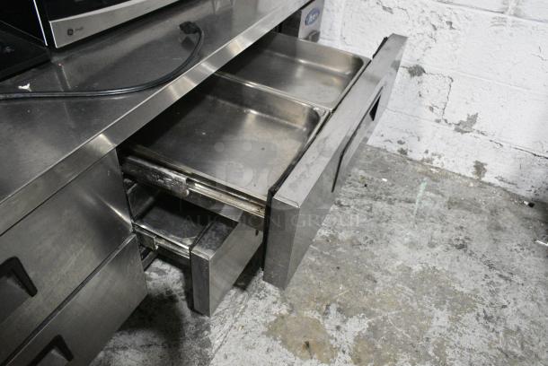 2018 Atosa MGF8453GR Stainless Steel Commercial 4 Drawer Chef Base. 115 Volts, 1 Phase. Tested and Working! - Image 4 of 7
