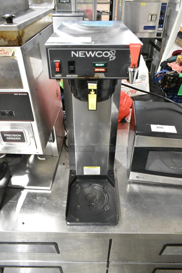 Newco ACE-D Stainless Steel Commercial Countertop Coffee Machine w/ Hot Water Dispenser and Poly Brew Basket. 120 Volts, 1 Phase. - Image 1 of 4
