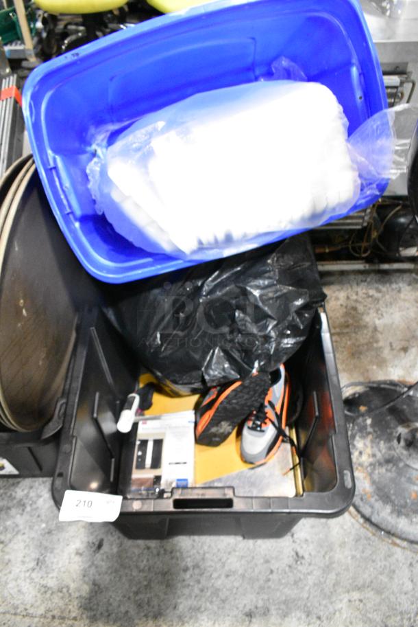 ALL ONE MONEY! Lot of Various Items Including Poly Bins, To Go Containers. - Image 1 of 4