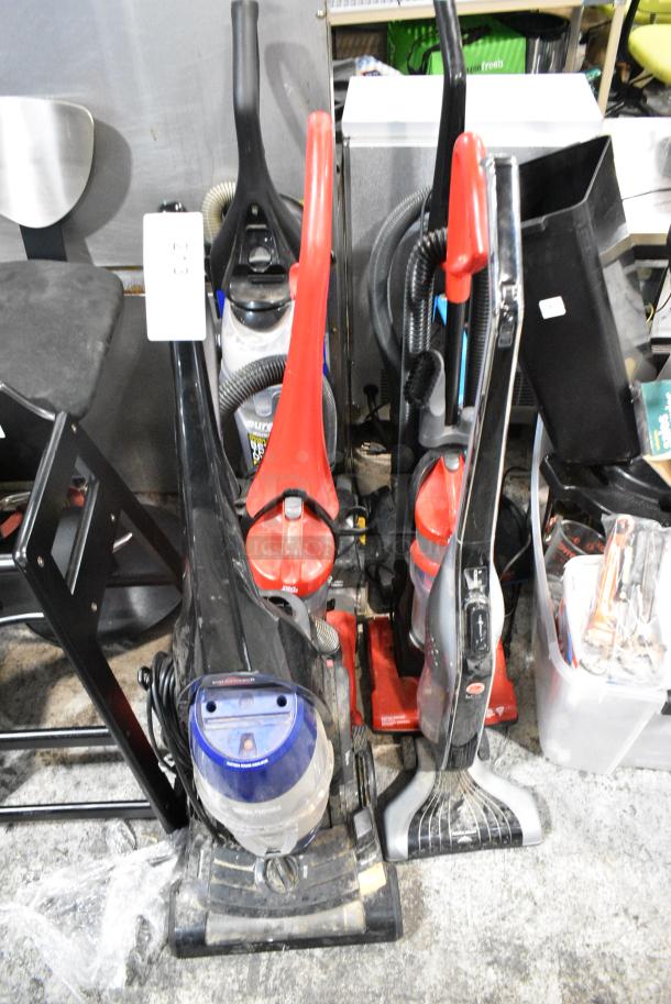 6 Various Vacuum Cleaners Including Bissell. 6 Times Your Bid! Tested and Working! - Image 1 of 9