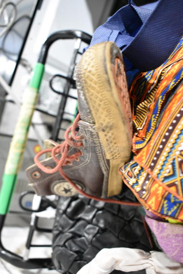 Shopping Cart w/ Contents Including Clothing and Shoes. - Image 3 of 3