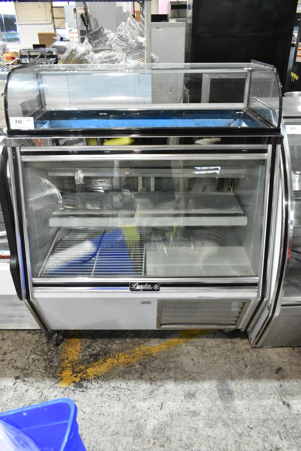 2020 Leader SDL48SC Metal Commercial Floor Style Deli Display Case Merchandiser w/ Dry Top Case. 115 Volts, 1 Phase. Tested and Powers On But Does Not Get Cold - Image 1 of 8