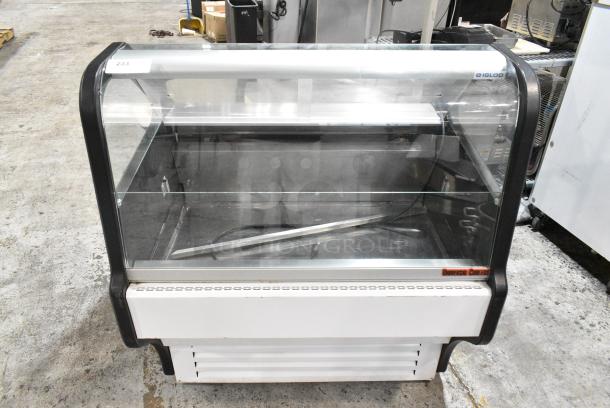 Universal Coolers Metal Commercial Floor Style Deli Display Case Merchandiser. 115 Volts, 1 Phase. Tested and Powers On But Does Not Get Cold - Image 1 of 6