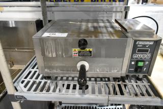Roundup MS-150CV Stainless Steel Commercial Countertop Miracle Steamer. 208 Volts, 1 Phase.