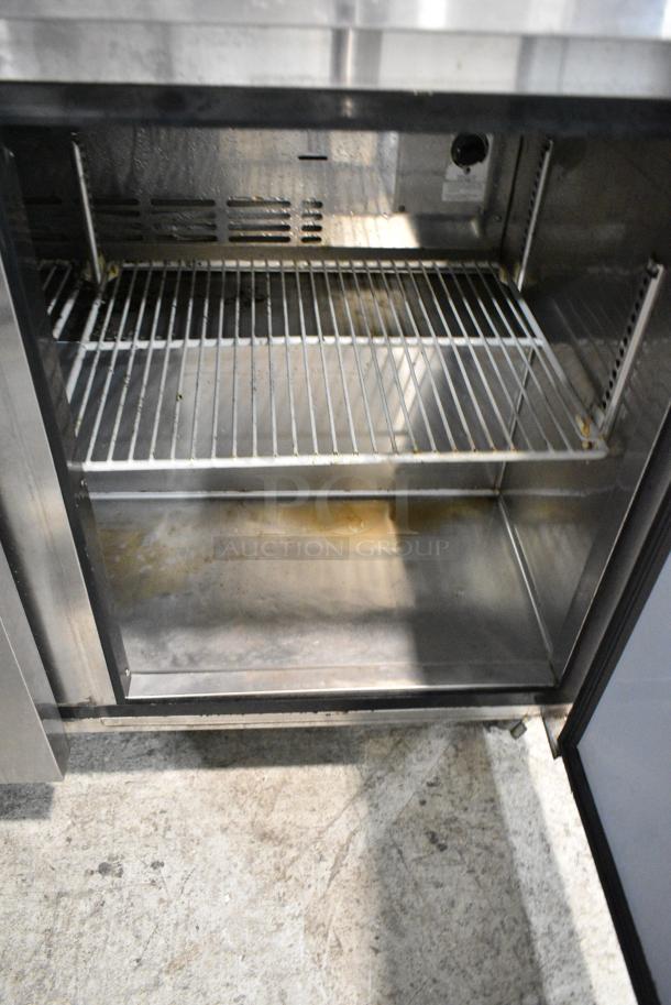 Turbo Air MUR-48 Stainless Steel Commercial Sandwich Salad Prep Table Bain Marie Mega Top on Commercial Casters. 115 Volts, 1 Phase. Tested and Working! - Image 5 of 6