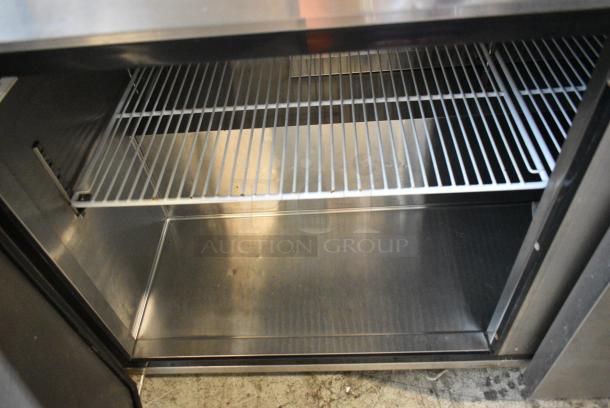 2019 Atosa MGF8403GR Stainless Steel Commercial 2 Door Undercounter Cooler. 115 Volts, 1 Phase. Tested and Working! - Image 4 of 6