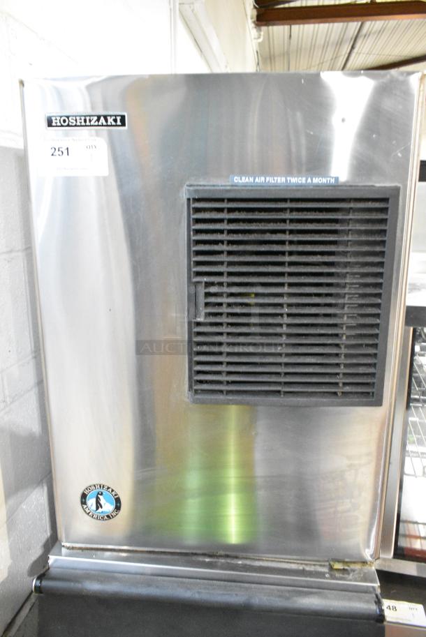 Hoshizaki KM-320MAH Stainless Steel Commercial Ice Machine Head on Commercial Bin. 115-120 Volts, 1 Phase. - Image 2 of 4