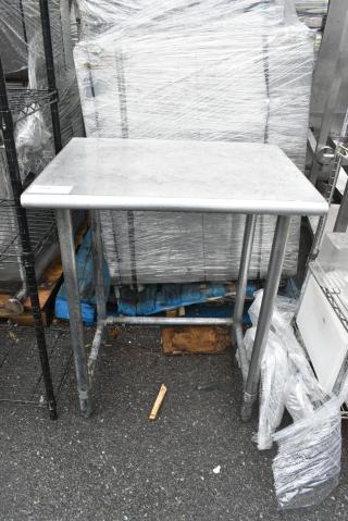 Stainless Steel Table.