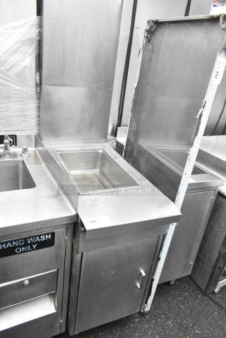 Wells MGG130CTD Stainless Steel Commercial Single Bay Steam Table. 120 Volts, 1 Phase.