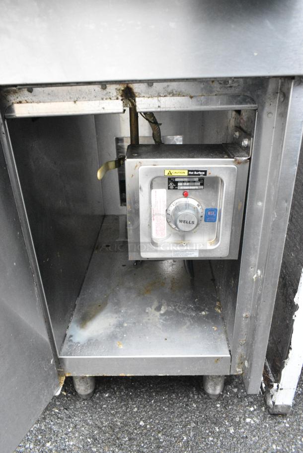 Wells MGG130CTD Stainless Steel Commercial Single Bay Steam Table. 120 Volts, 1 Phase. - Image 3 of 4