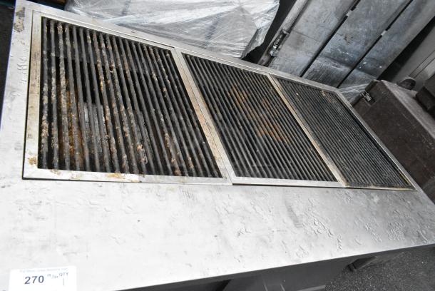 Stainless Steel Commercial Charbroiler Grill on Commercial Casters. - Image 2 of 6