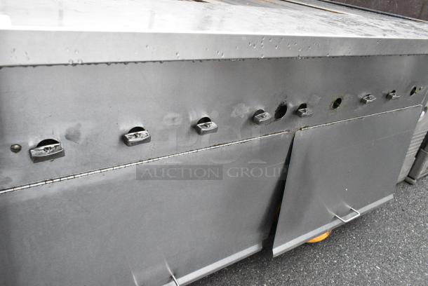 Stainless Steel Commercial Charbroiler Grill on Commercial Casters. - Image 3 of 6