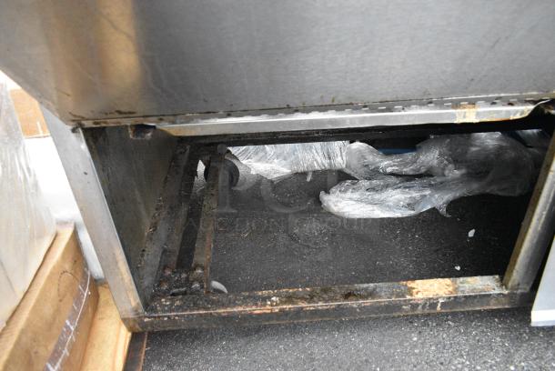 Stainless Steel Commercial Charbroiler Grill on Commercial Casters. - Image 4 of 6