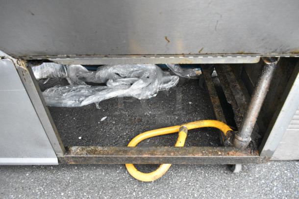 Stainless Steel Commercial Charbroiler Grill on Commercial Casters. - Image 5 of 6