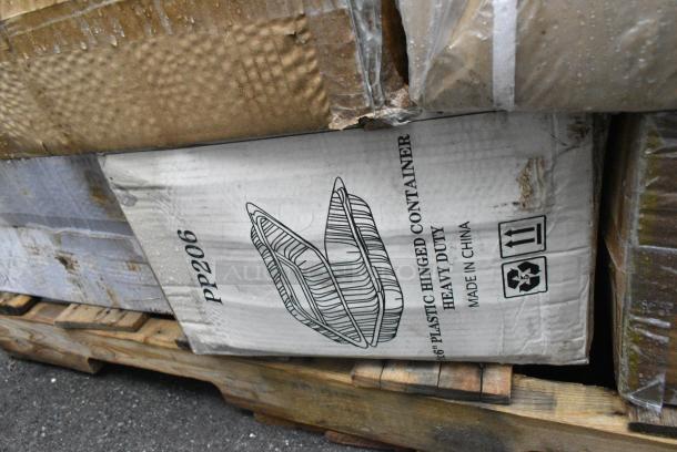 15 Boxes Including PP206 Hinged Plastic Containers, SP405BK Spoons, Ecodine 8" Clamshell Containers, HP59002133 Amana 59002133 Limiter, Electronic, 475TCPMSFMNT Mounting Kit. 15 Times Your Bid! - Image 3 of 9