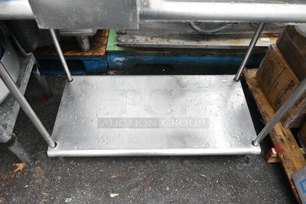 Stainless Steel Table w/ Metal Under Shelf and Contents. - Image 5 of 5