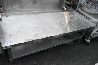 Stainless Steel Equipment Stand w/ Under Shelf.