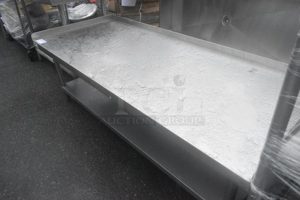 Stainless Steel Equipment Stand w/ Under Shelf. - Image 2 of 2