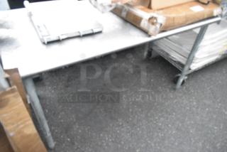 Stainless Steel Table.
