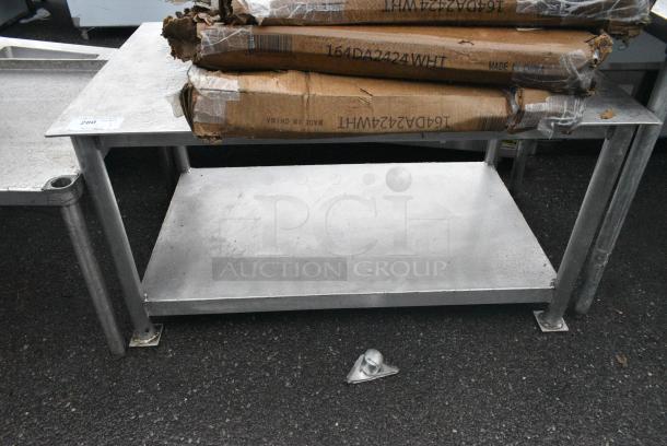 Stainless Steel Equipment Stand w/ Under Shelf. - Image 1 of 3